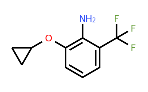 CAS 1243382-37-7 | 2-Cyclopropoxy-6-(trifluoromethyl)aniline