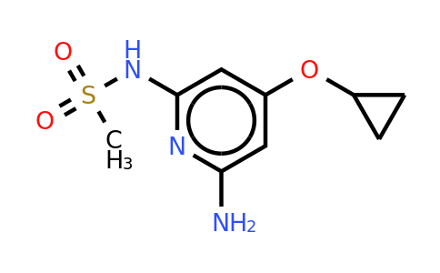 CAS 1243382-48-0 | N-(6-amino-4-cyclopropoxypyridin-2-YL)methanesulfonamide