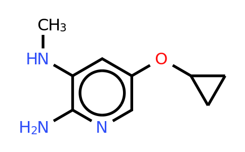 CAS 1243382-55-9 | 5-Cyclopropoxy-3-N-methylpyridine-2,3-diamine