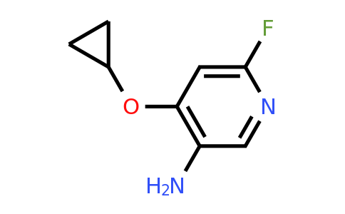 CAS 1243382-65-1 | 4-Cyclopropoxy-6-fluoropyridin-3-amine