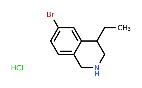 CAS 1243382-67-3 | 6-Bromo-4-ethyl-1,2,3,4-tetrahydroisoquinoline hydrochloride