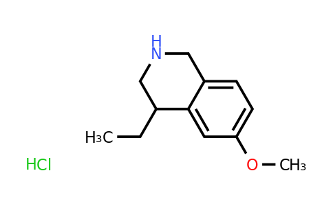 CAS 1243382-71-9 | 4-Ethyl-6-methoxy-1,2,3,4-tetrahydroisoquinoline hydrochloride