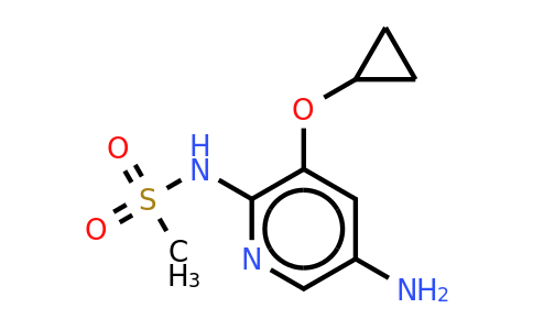 CAS 1243382-73-1 | N-(5-amino-3-cyclopropoxypyridin-2-YL)methanesulfonamide