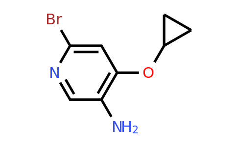 CAS 1243382-81-1 | 6-Bromo-4-cyclopropoxypyridin-3-amine