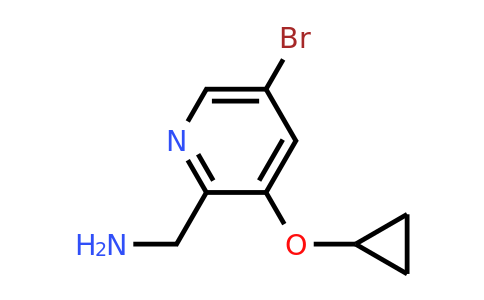 CAS 1243382-84-4 | (5-Bromo-3-cyclopropoxypyridin-2-YL)methanamine
