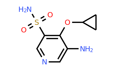 CAS 1243382-89-9 | 5-Amino-4-cyclopropoxypyridine-3-sulfonamide
