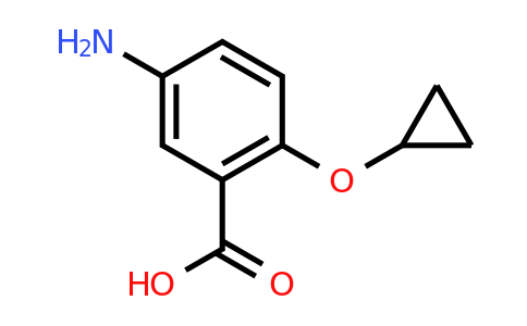 CAS 1243382-99-1 | 5-Amino-2-cyclopropoxybenzoic acid