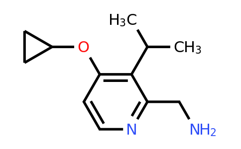 CAS 1243383-03-0 | (4-Cyclopropoxy-3-isopropylpyridin-2-YL)methanamine