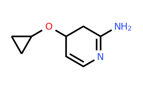 CAS 1243383-04-1 | 4-Cyclopropoxy-3,4-dihydropyridin-2-amine
