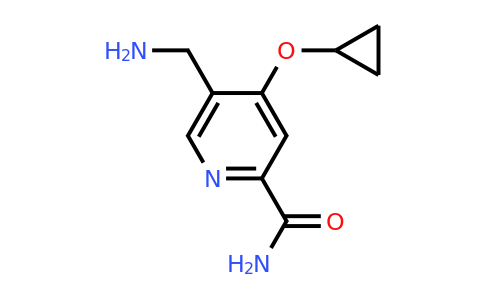 CAS 1243383-06-3 | 5-(Aminomethyl)-4-cyclopropoxypicolinamide