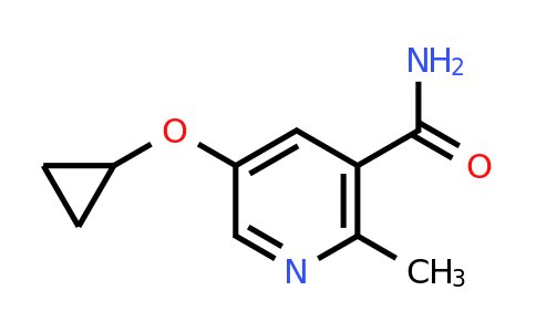 CAS 1243383-22-3 | 5-Cyclopropoxy-2-methylnicotinamide