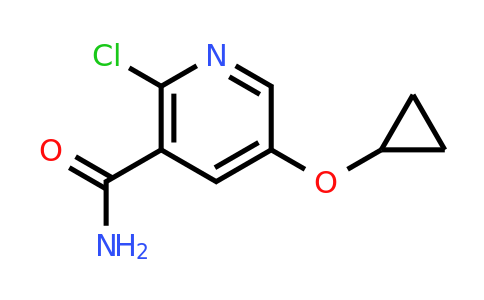 CAS 1243383-26-7 | 2-Chloro-5-cyclopropoxynicotinamide