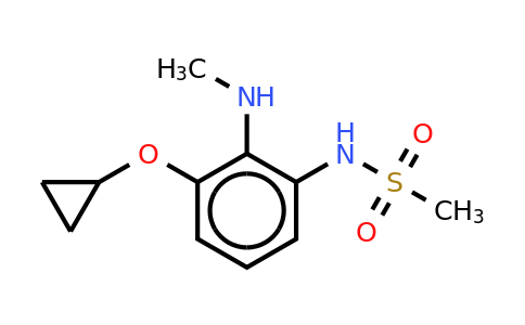 CAS 1243383-37-0 | N-(3-cyclopropoxy-2-(methylamino)phenyl)methanesulfonamide