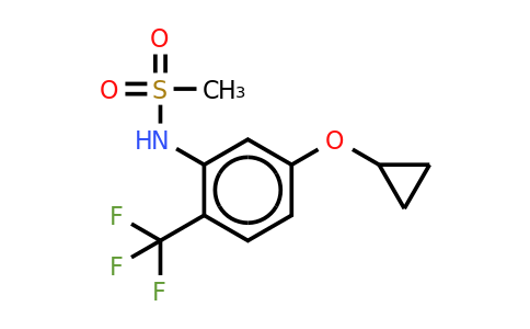 CAS 1243383-44-9 | N-(5-cyclopropoxy-2-(trifluoromethyl)phenyl)methanesulfonamide