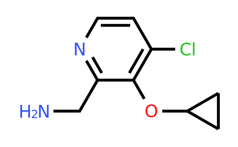 CAS 1243383-47-2 | (4-Chloro-3-cyclopropoxypyridin-2-YL)methanamine