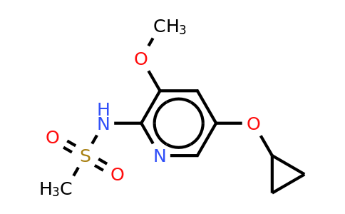 CAS 1243383-56-3 | N-(5-cyclopropoxy-3-methoxypyridin-2-YL)methanesulfonamide