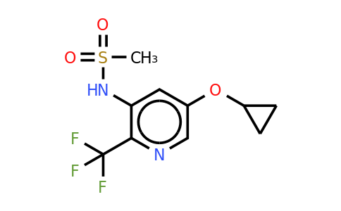 CAS 1243383-68-7 | N-(5-cyclopropoxy-2-(trifluoromethyl)pyridin-3-YL)methanesulfonamide
