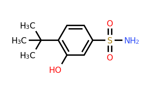 CAS 1243383-73-4 | 4-Tert-butyl-3-hydroxybenzenesulfonamide