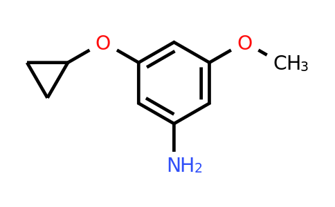 CAS 1243383-76-7 | 3-Cyclopropoxy-5-methoxyaniline