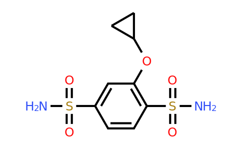 CAS 1243383-78-9 | 2-Cyclopropoxybenzene-1,4-disulfonamide