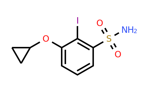 CAS 1243383-86-9 | 3-Cyclopropoxy-2-iodobenzenesulfonamide