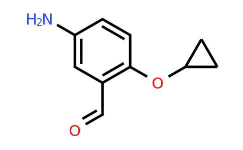 CAS 1243384-29-3 | 5-Amino-2-cyclopropoxybenzaldehyde