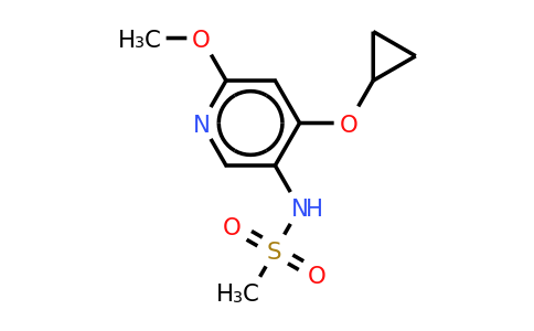 CAS 1243384-37-3 | N-(4-cyclopropoxy-6-methoxypyridin-3-YL)methanesulfonamide