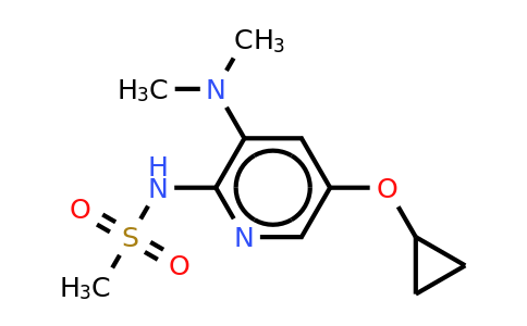 CAS 1243384-46-4 | N-(5-cyclopropoxy-3-(dimethylamino)pyridin-2-YL)methanesulfonamide