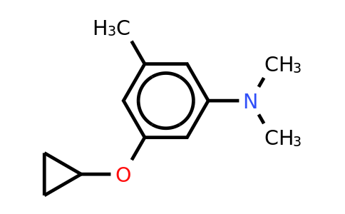 CAS 1243384-63-5 | 3-Cyclopropoxy-N,n,5-trimethylaniline