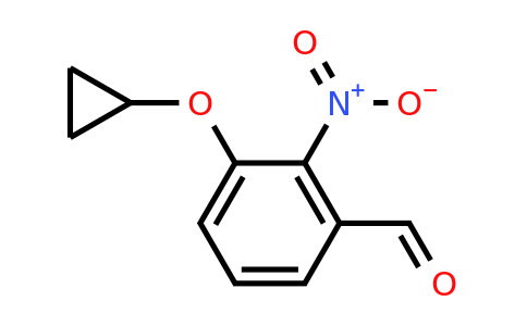 CAS 1243384-66-8 | 3-Cyclopropoxy-2-nitrobenzaldehyde