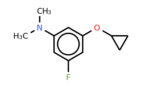 CAS 1243384-67-9 | 3-Cyclopropoxy-5-fluoro-N,n-dimethylaniline