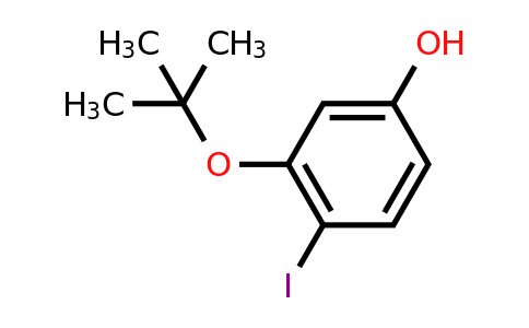 CAS 1243385-12-7 | 3-(Tert-butoxy)-4-iodophenol