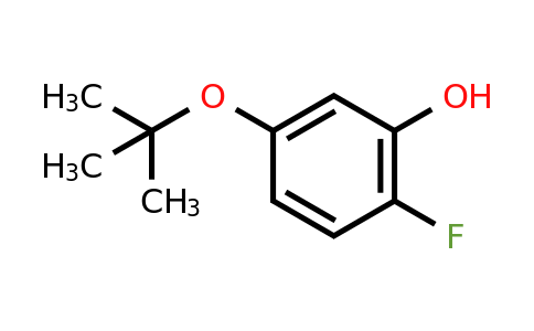 CAS 1243385-17-2 | 5-(Tert-butoxy)-2-fluorophenol