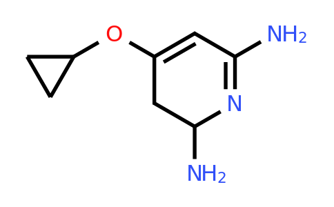 CAS 1243385-21-8 | 4-Cyclopropoxy-2,3-dihydropyridine-2,6-diamine