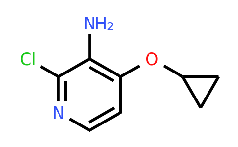 CAS 1243385-34-3 | 2-Chloro-4-cyclopropoxypyridin-3-amine