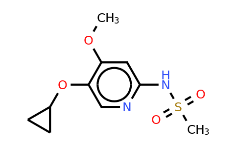 CAS 1243385-50-3 | N-(5-cyclopropoxy-4-methoxypyridin-2-YL)methanesulfonamide