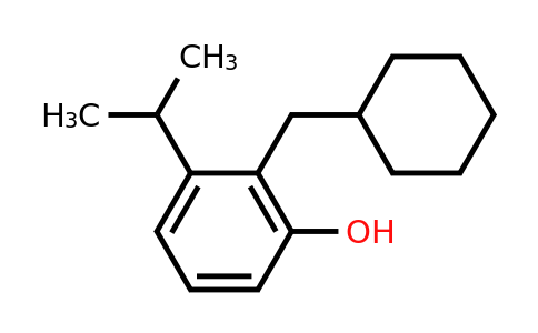 CAS 1243385-52-5 | 2-(Cyclohexylmethyl)-3-isopropylphenol