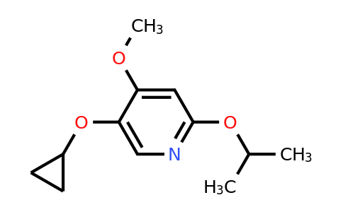 CAS 1243385-62-7 | 5-Cyclopropoxy-2-isopropoxy-4-methoxypyridine