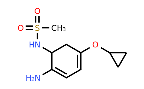 CAS 1243385-64-9 | N-(2-amino-5-cyclopropoxycyclohexa-2,4-dienyl)methanesulfonamide