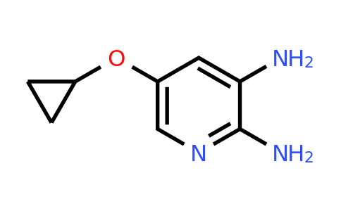 CAS 1243385-73-0 | 5-Cyclopropoxypyridine-2,3-diamine