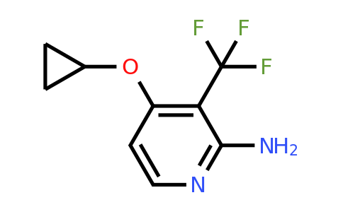 CAS 1243385-88-7 | 4-Cyclopropoxy-3-(trifluoromethyl)pyridin-2-amine
