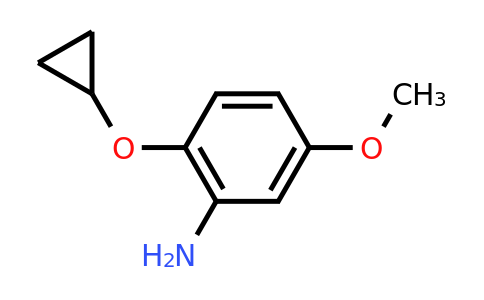 CAS 1243386-15-3 | 2-Cyclopropoxy-5-methoxyaniline