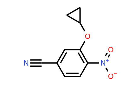 CAS 1243386-24-4 | 3-Cyclopropoxy-4-nitrobenzonitrile