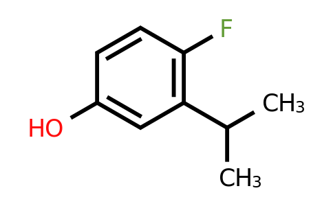 CAS 1243386-30-2 | 4-Fluoro-3-(propan-2-YL)phenol