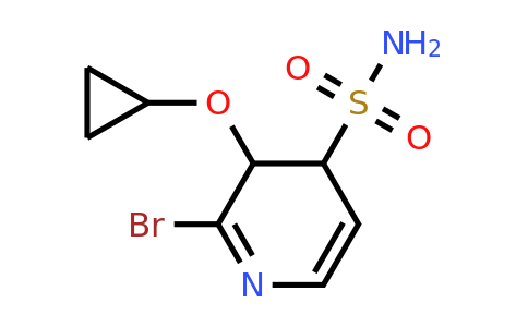 CAS 1243386-40-4 | 2-Bromo-3-cyclopropoxy-3,4-dihydropyridine-4-sulfonamide