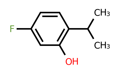 CAS 1243386-42-6 | 5-Fluoro-2-(propan-2-YL)phenol