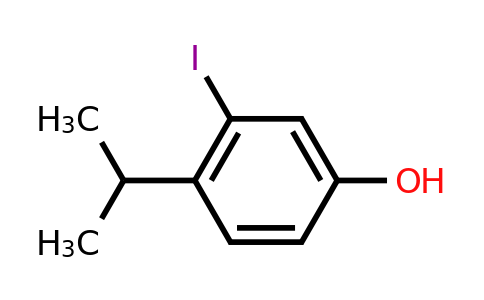 CAS 1243386-45-9 | 3-Iodo-4-(propan-2-YL)phenol