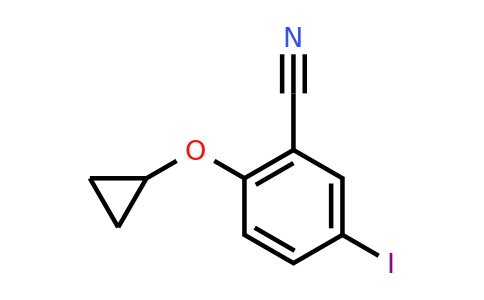CAS 1243386-62-0 | 2-Cyclopropoxy-5-iodobenzonitrile