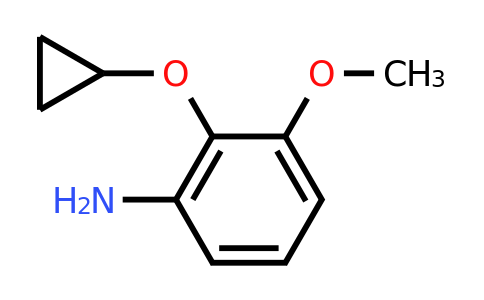 CAS 1243386-64-2 | 2-Cyclopropoxy-3-methoxyaniline
