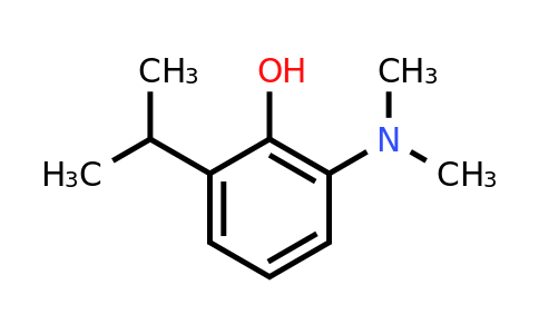 CAS 1243386-69-7 | 2-(Dimethylamino)-6-(propan-2-YL)phenol